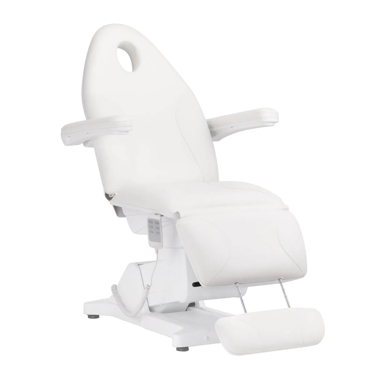 Sillon Basic Electric Cosmetic Chair 3 Motors White