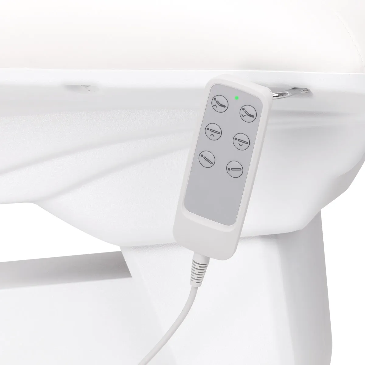 Sillon Basic Electric Cosmetic Chair 3 Motors White