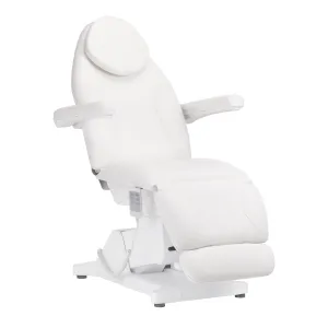 Sillon Basic Electric Cosmetic Chair 3 Motors White