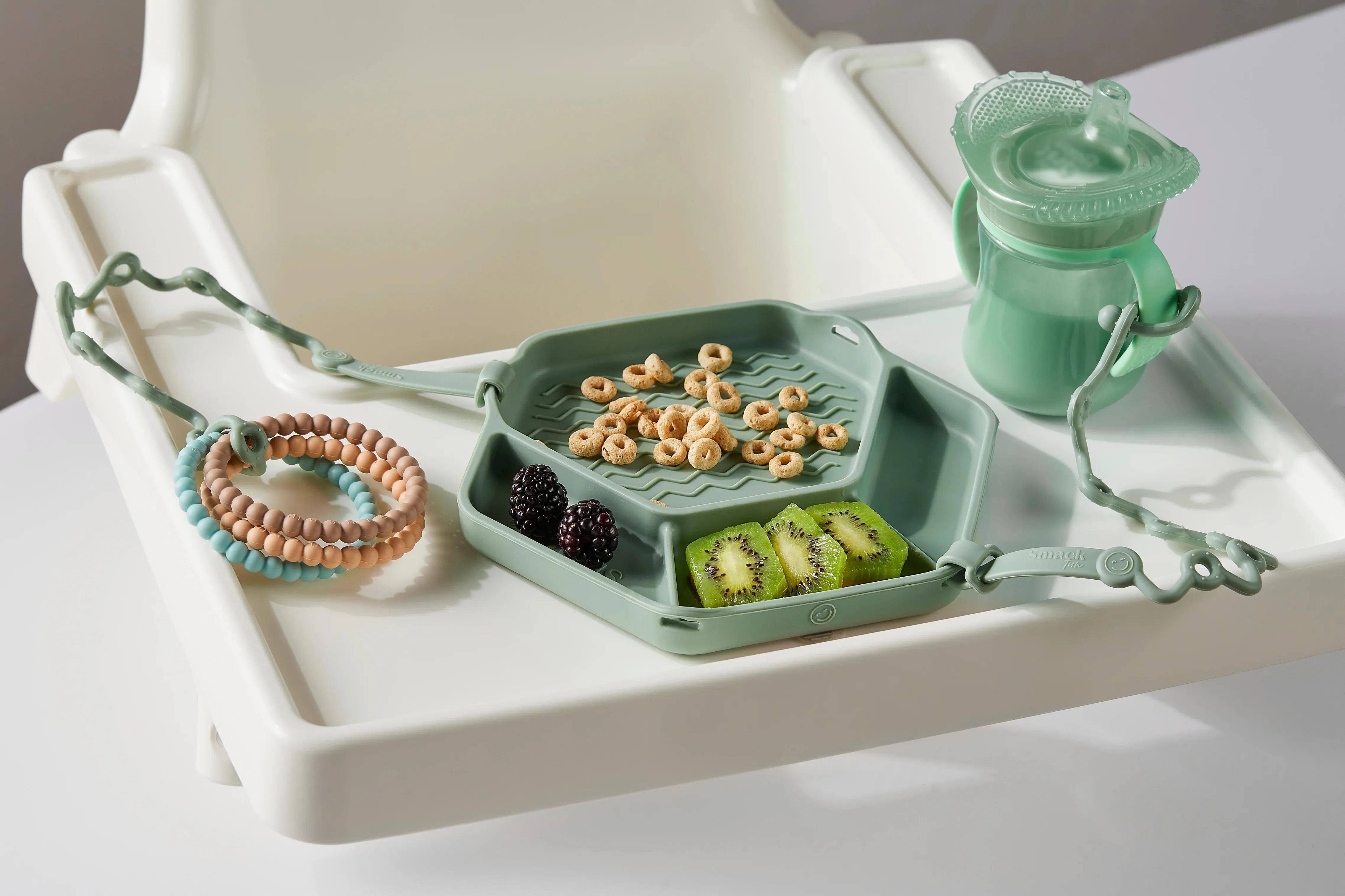 Smack Fun Tray with 2 Straps Cambridge Blue