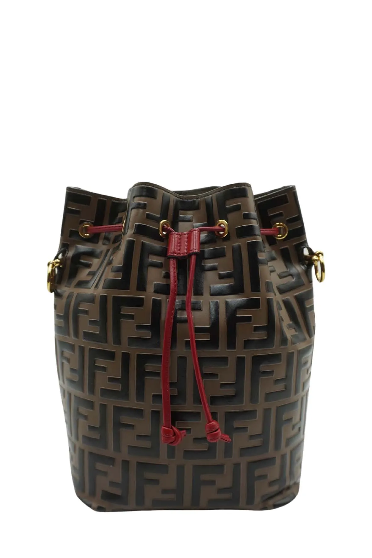 Small Zucca Embossed Mon Tresor Brown
