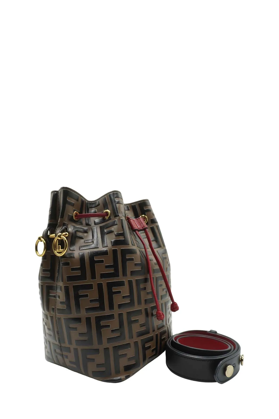 Small Zucca Embossed Mon Tresor Brown