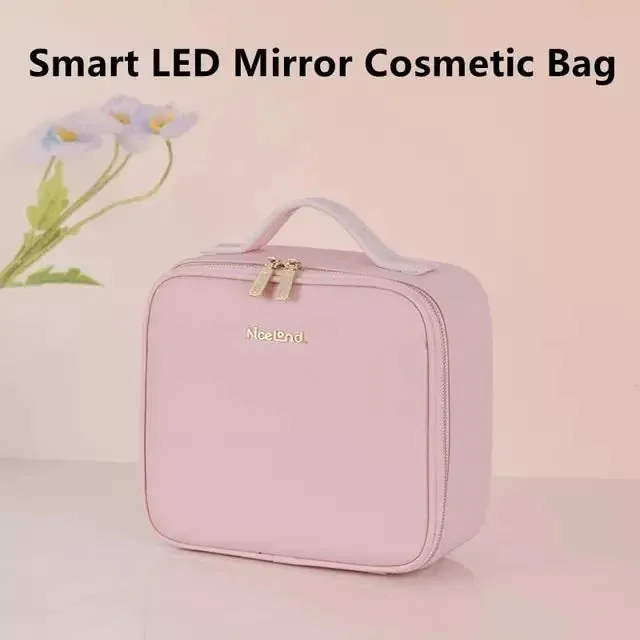 Smart  LED Cosmetic Case with Mirror
