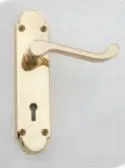 Sonnato Nova Brass Handle & Lockset BW600PB