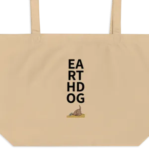 Stacked Earthdog X-Large Tote/ Shopping Bags