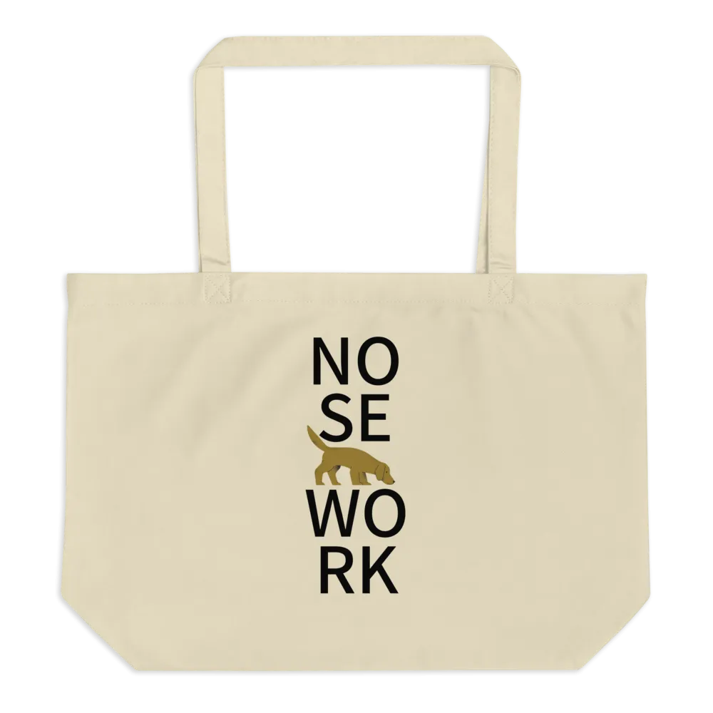 Stacked Nose Work X-Large Tote/ Shopping Bags