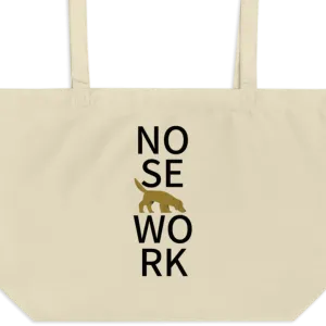 Stacked Nose Work X-Large Tote/ Shopping Bags