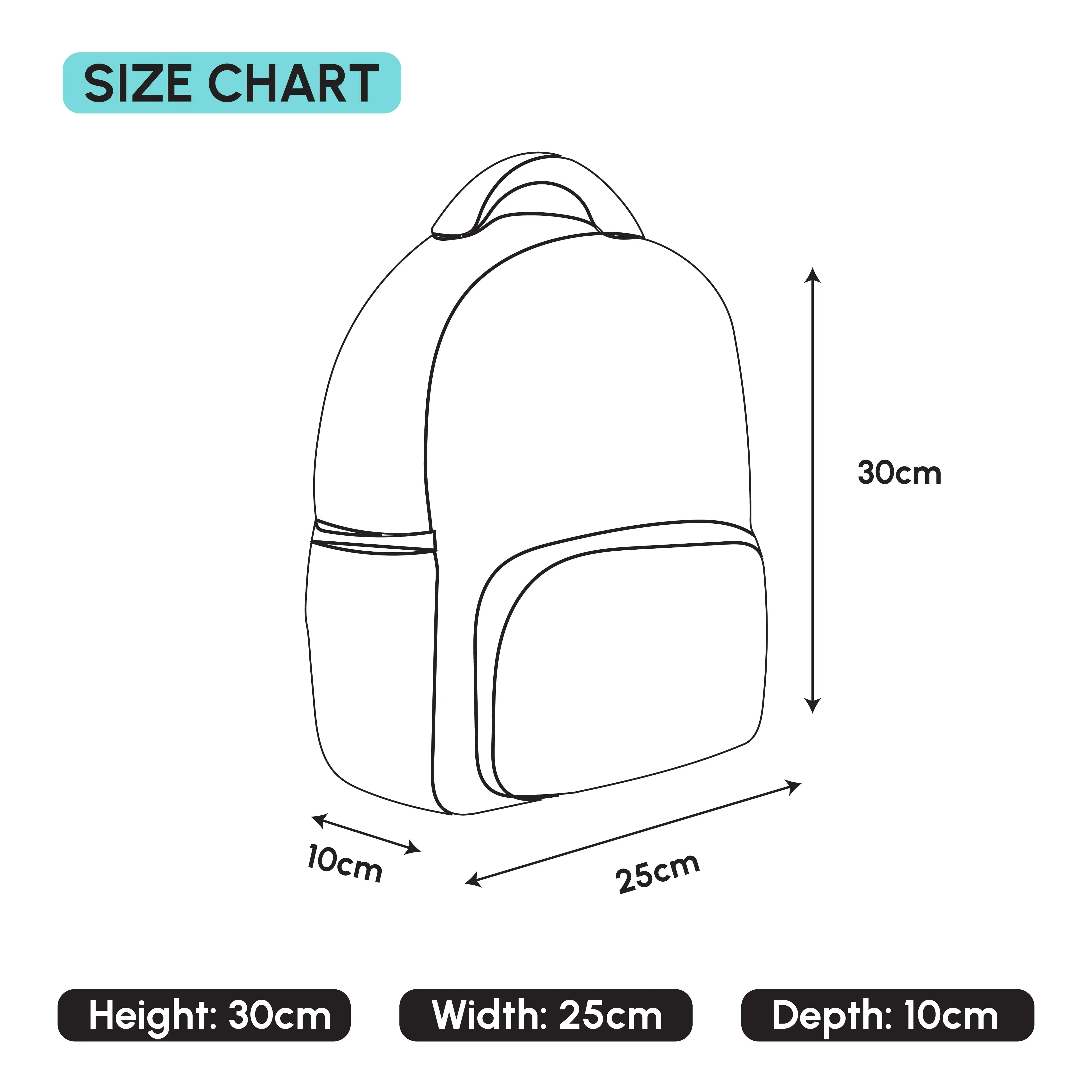 Stylish Pink Themed Premium Quality Kids Backpack Bag