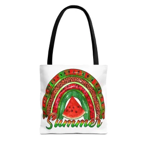 Summer Watermelon Rainbow Tote Bag