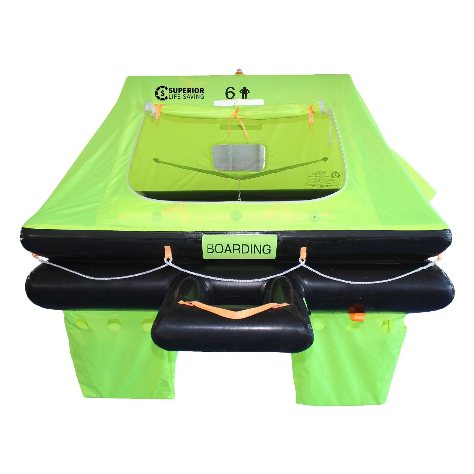 Superior Offshore Stream Life Raft, 4 - 8 person