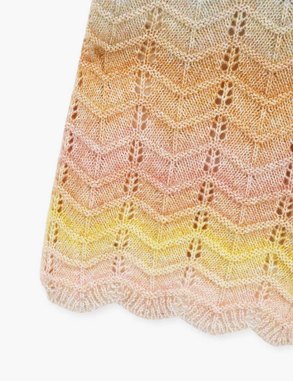 Tallow Chevron Knit Shorts