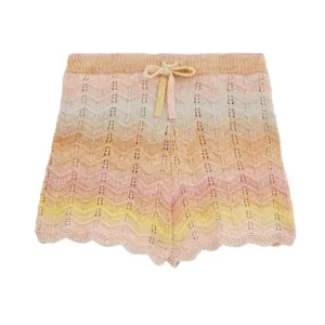 Tallow Chevron Knit Shorts