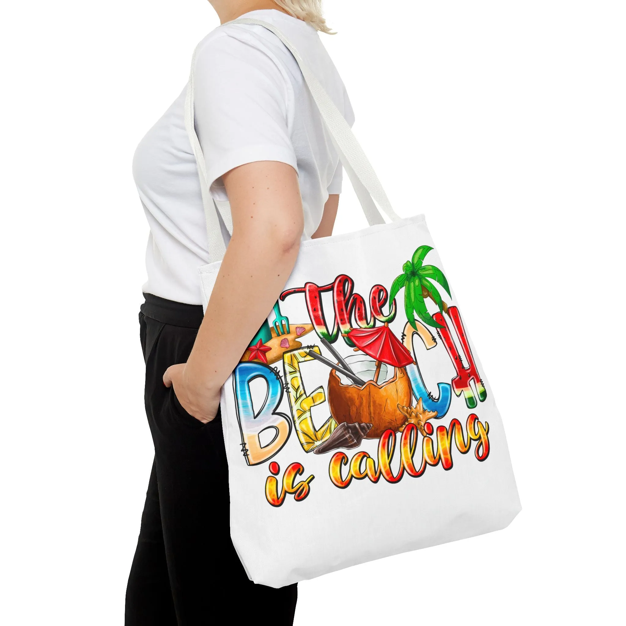 The Beach is Calling Tote Bag