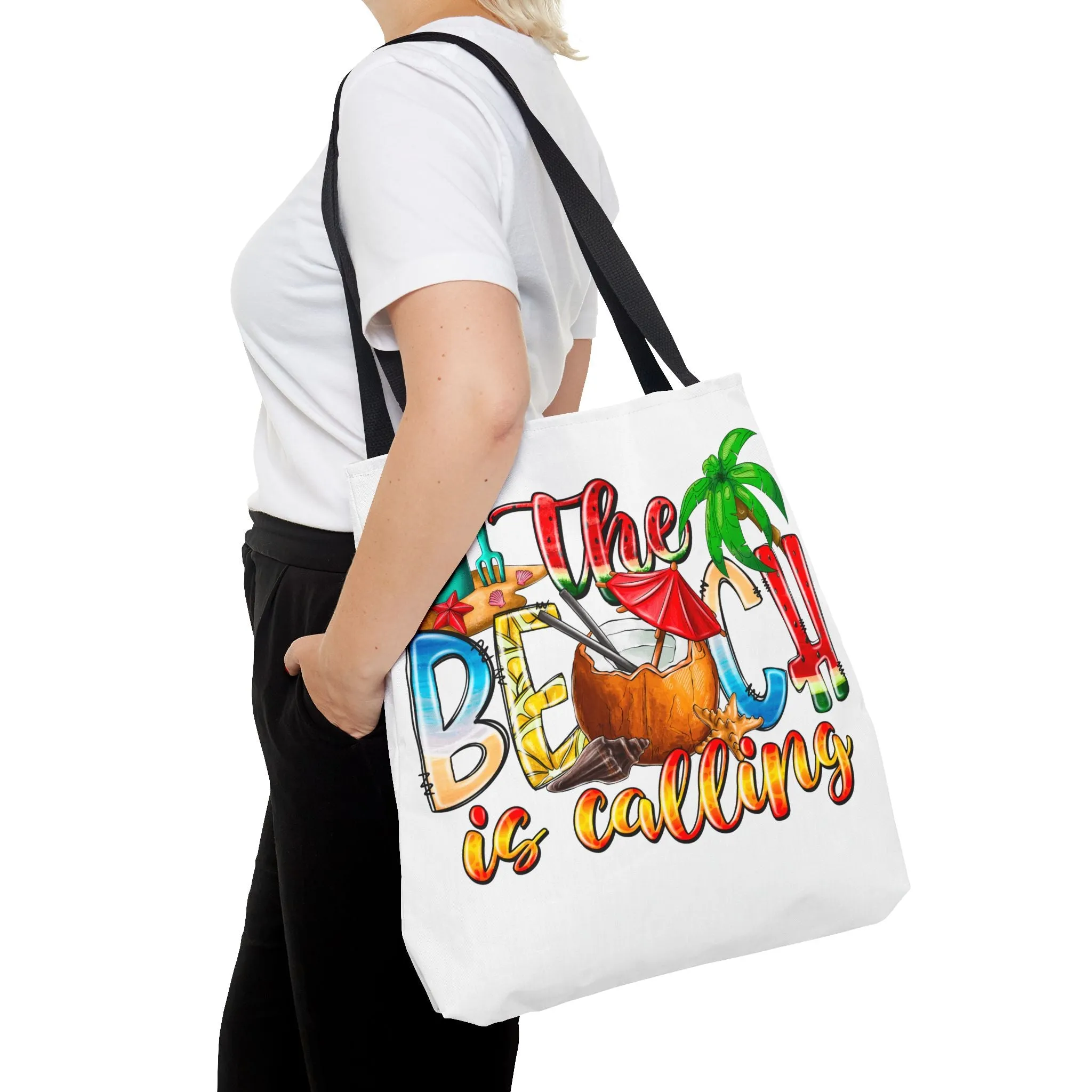 The Beach is Calling Tote Bag