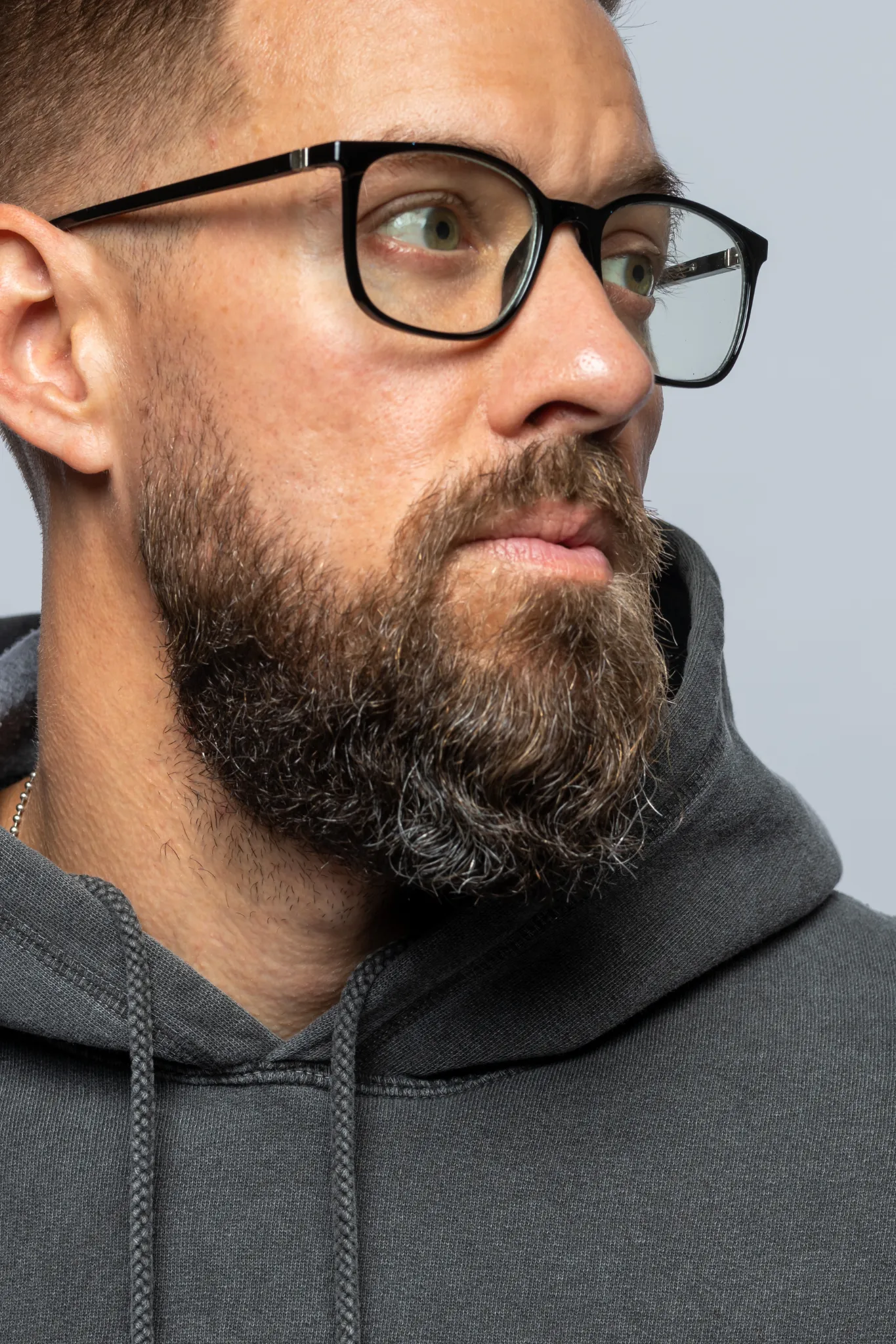 The Icon Hoody - Washed Black