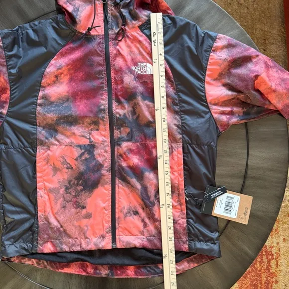 The North Face Orange Windbreaker Jacket