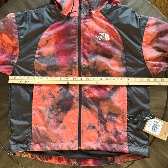 The North Face Orange Windbreaker Jacket