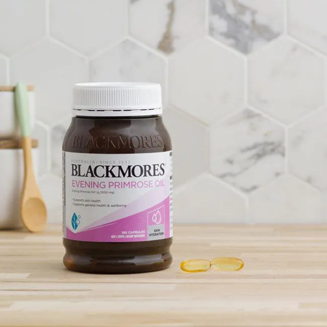 Tinh Dầu Hoa Anh Thảo Blackmores Evening Primrose Oil 190 Viên