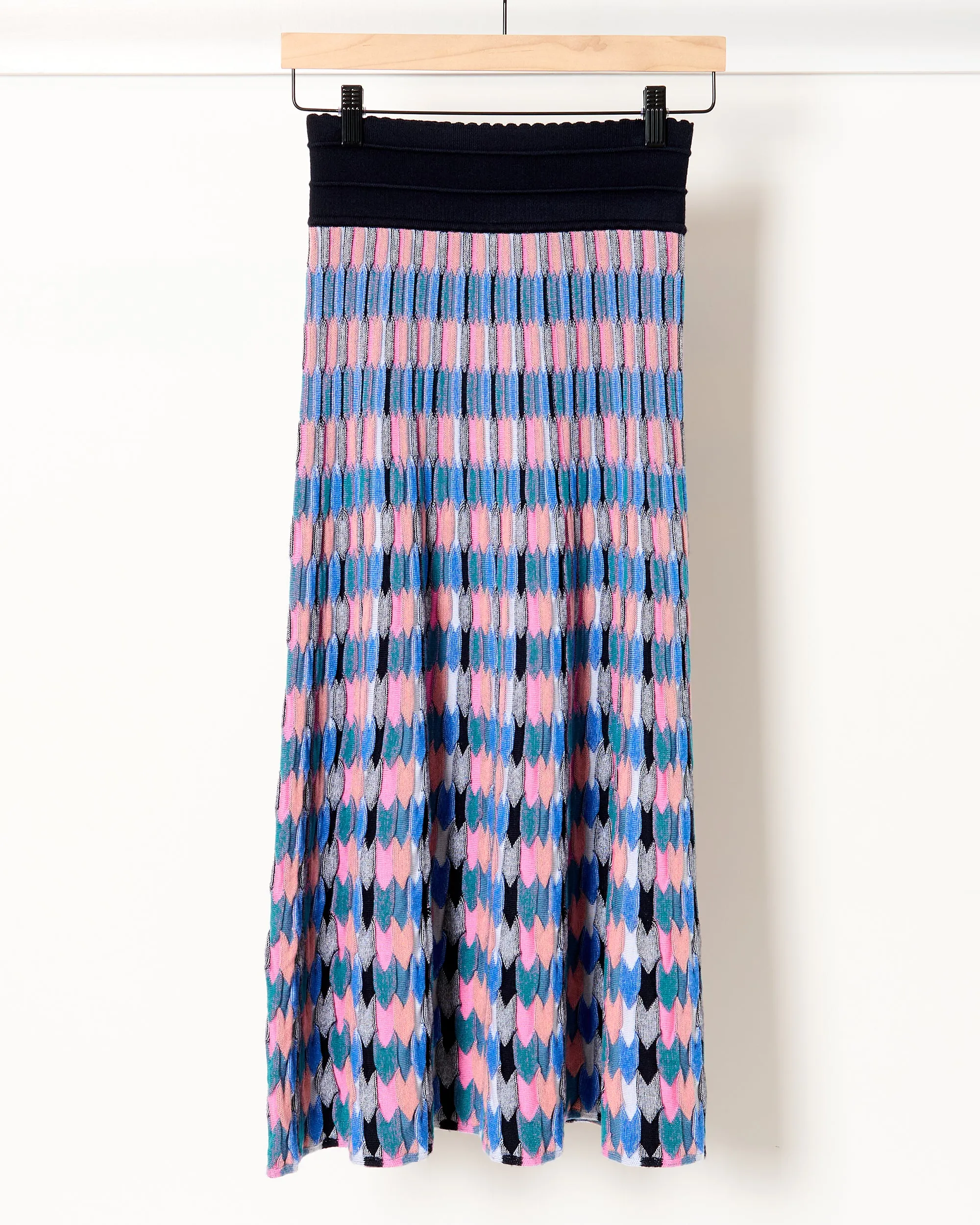 Toscane7 Skirt Blue Multi