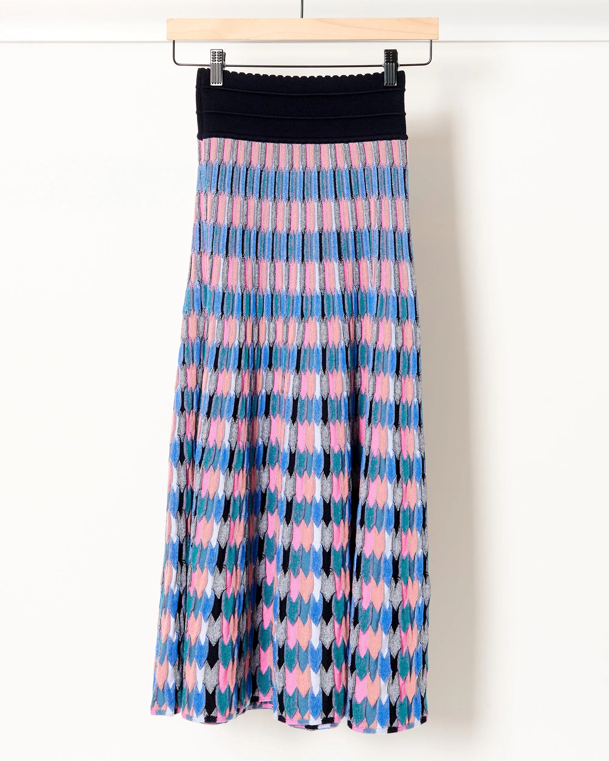 Toscane7 Skirt Blue Multi