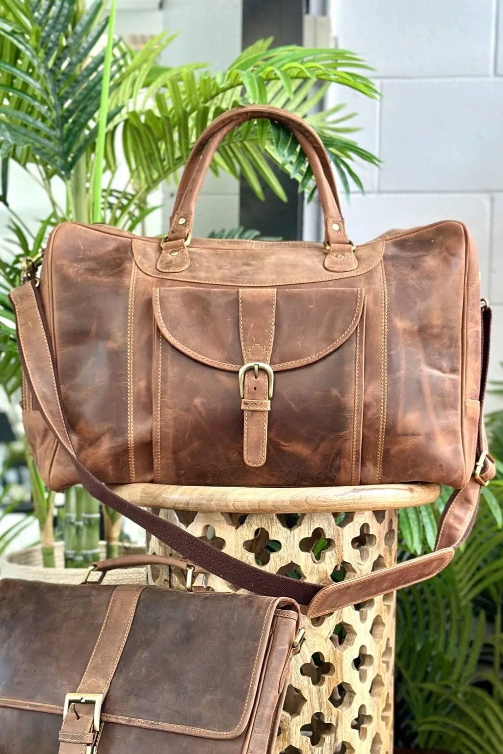 Travel Bag - Light Tan