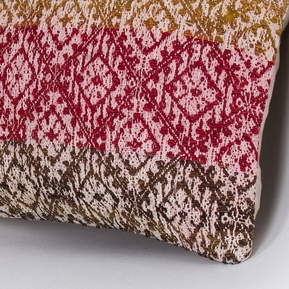 Tribal Multiple Color Kilim Pillow Cover 16x16 7939