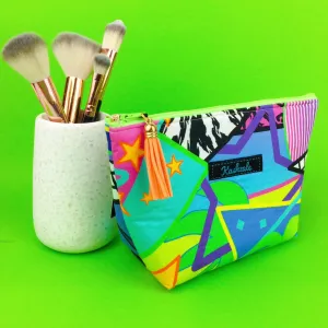 Tropical 80’s Party Medium Cosmetic Bag.