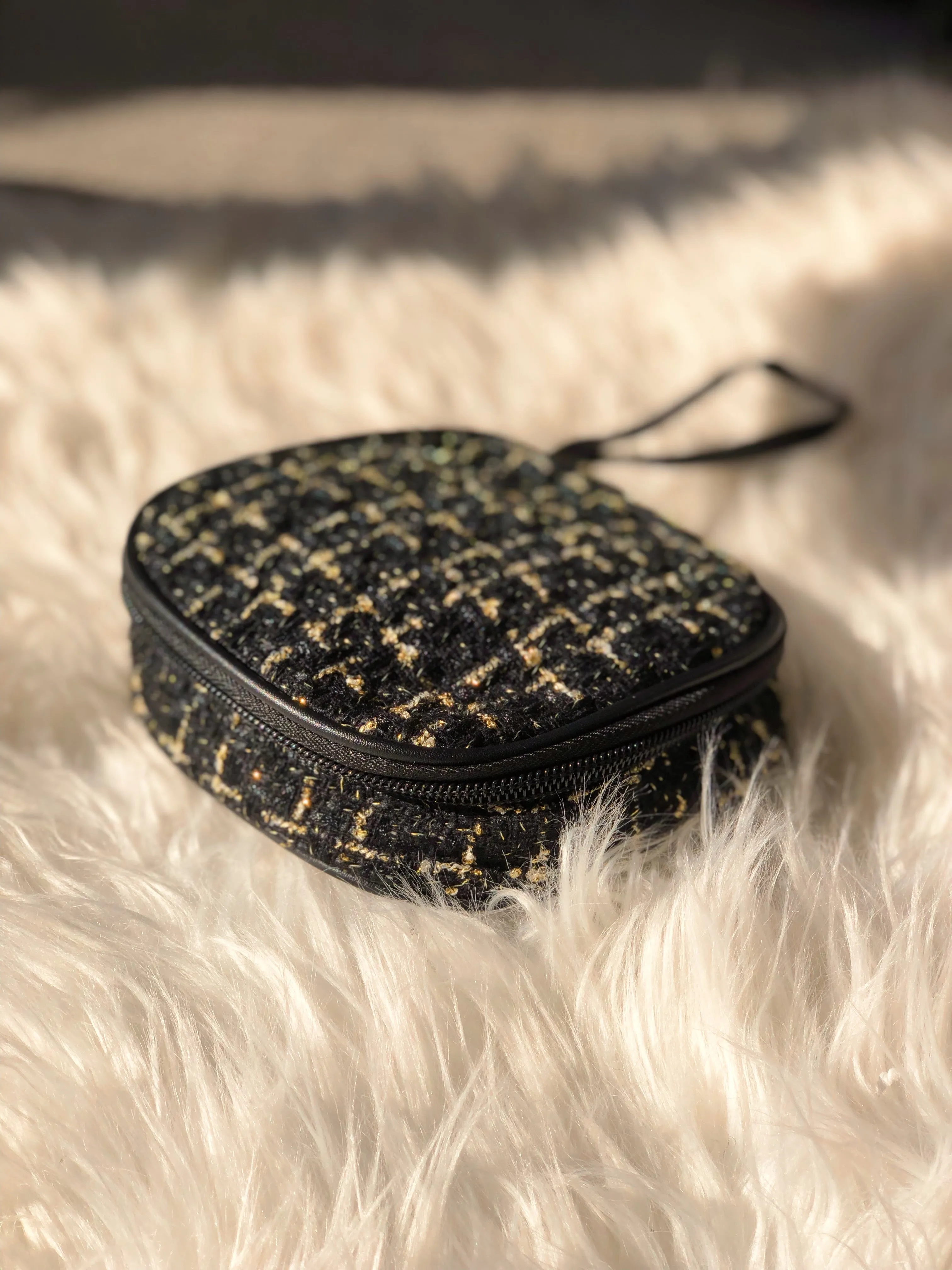 Tweed Cosmetic Bags