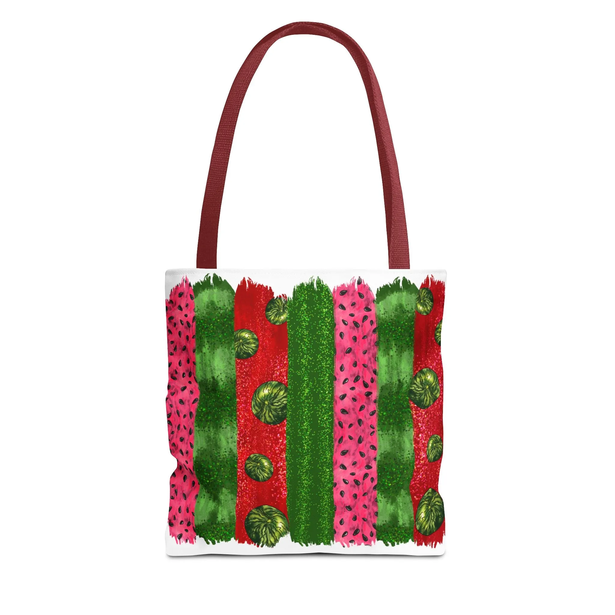 Watermelon Bursh Stroke Tote Bag