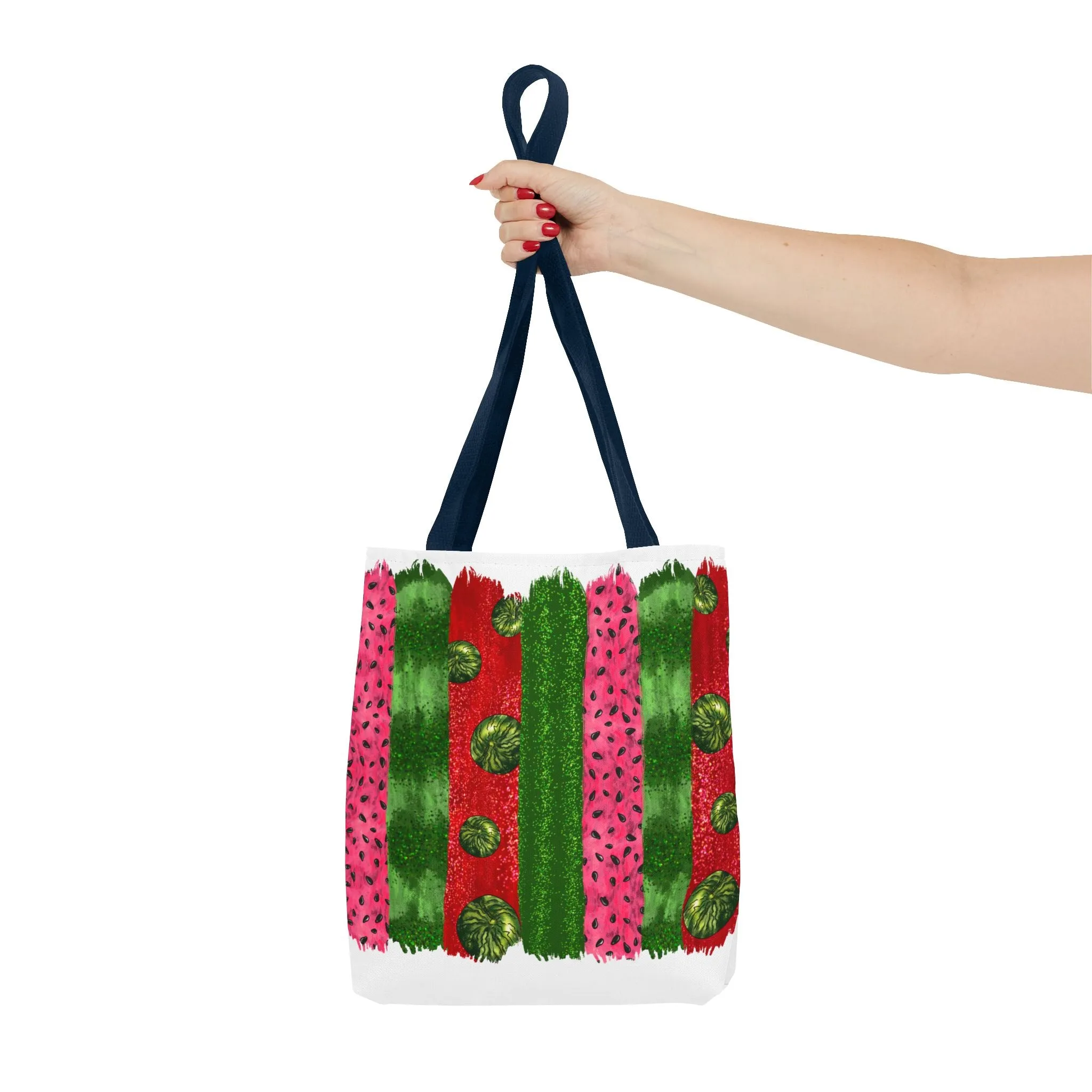 Watermelon Bursh Stroke Tote Bag