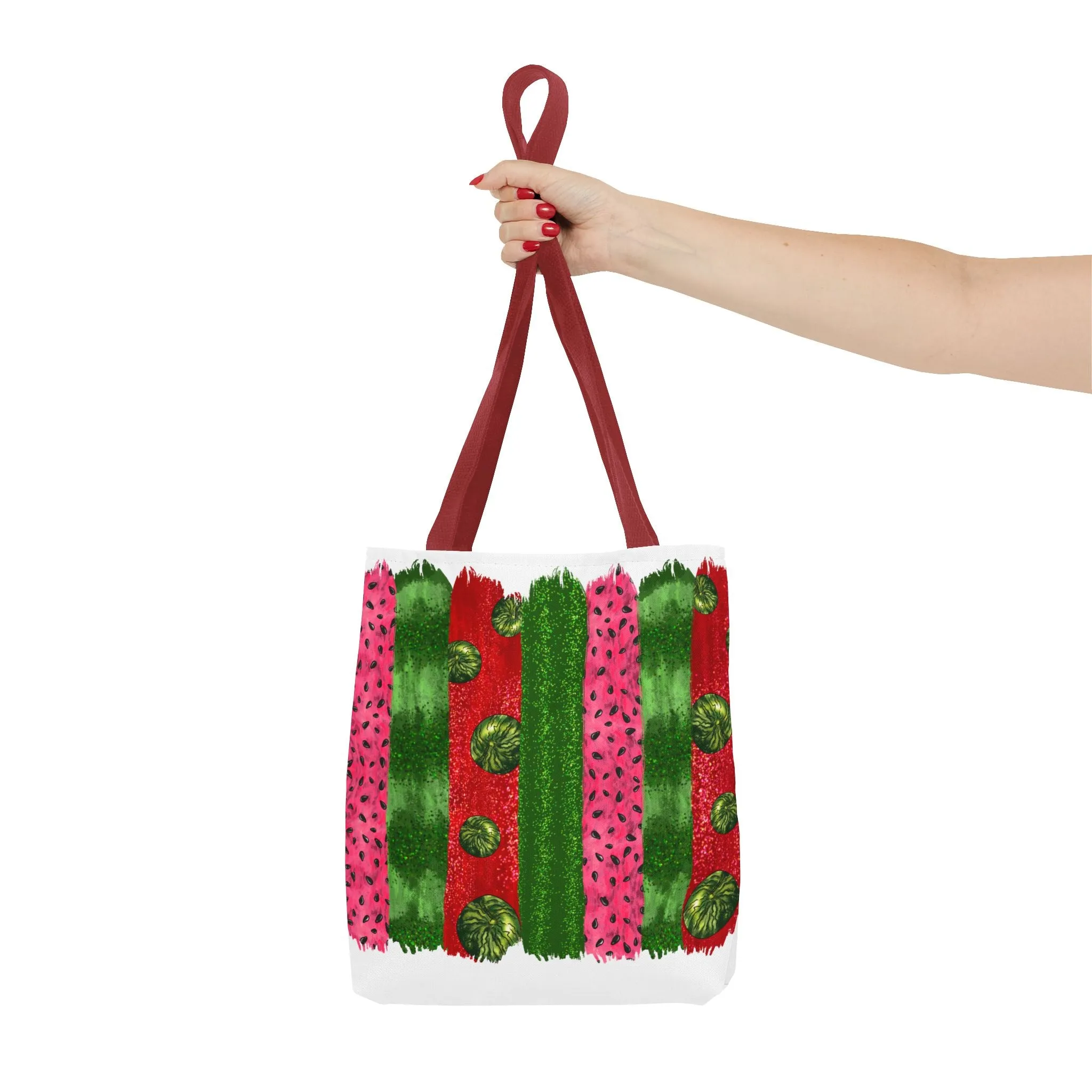 Watermelon Bursh Stroke Tote Bag