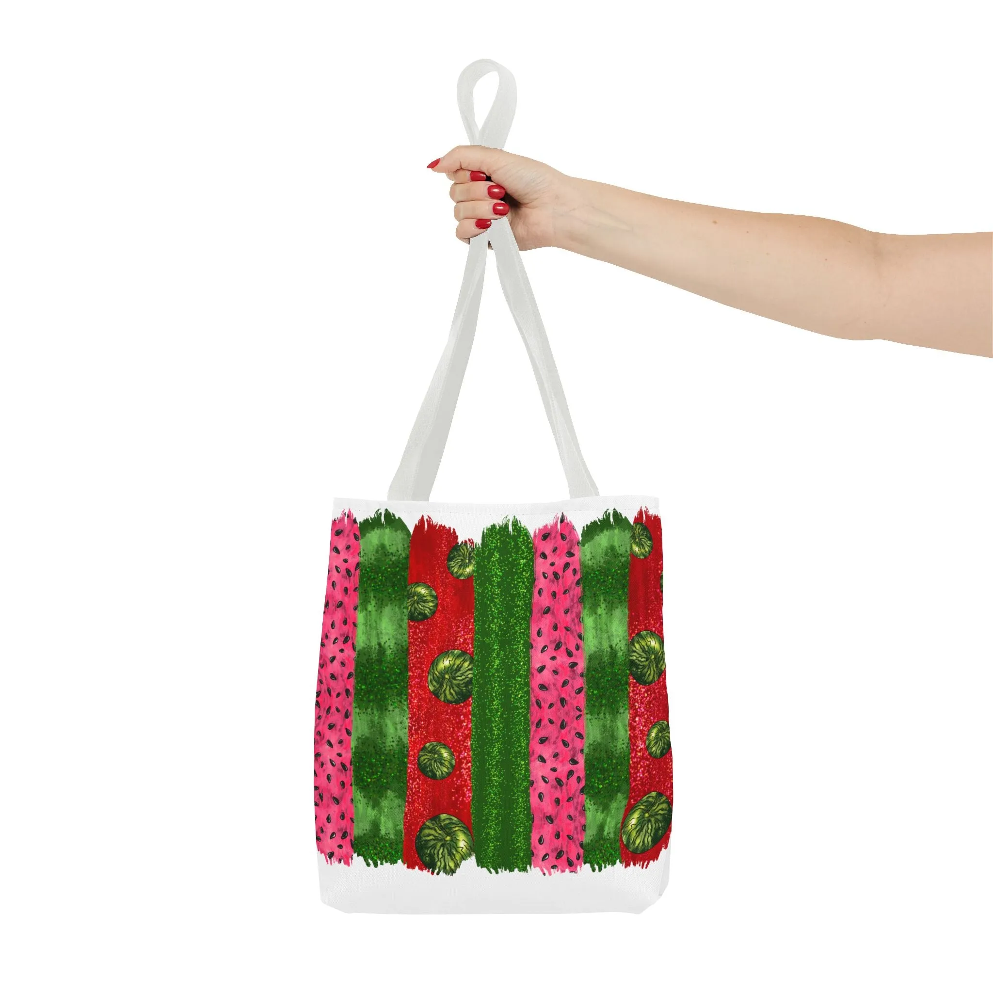 Watermelon Bursh Stroke Tote Bag