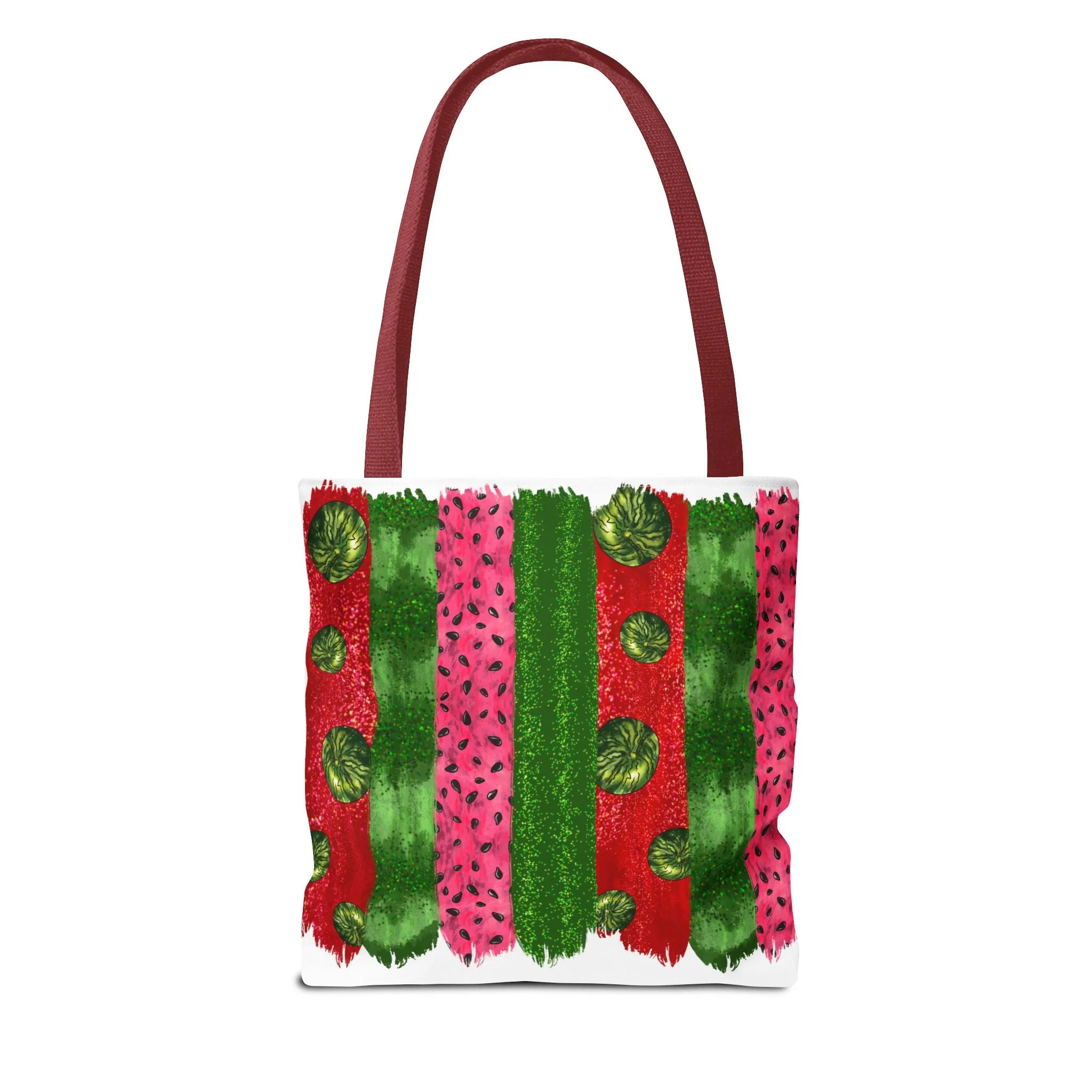 Watermelon Bursh Stroke Tote Bag