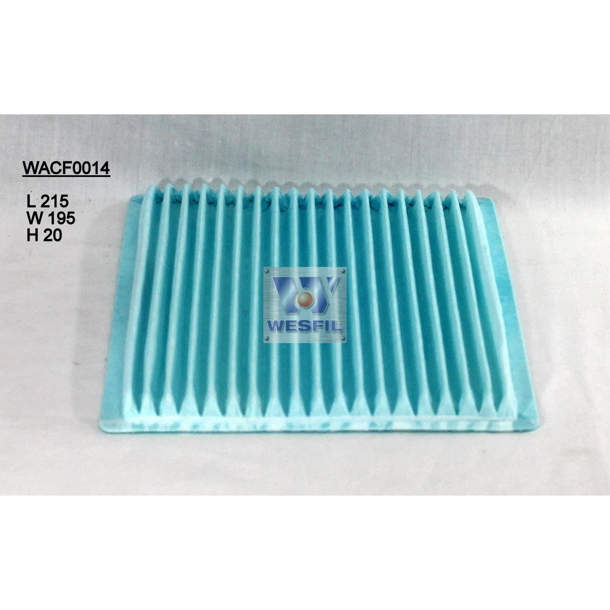 Wesfil Cabin/Pollen Air Filter - WACF0014 - RCA140P