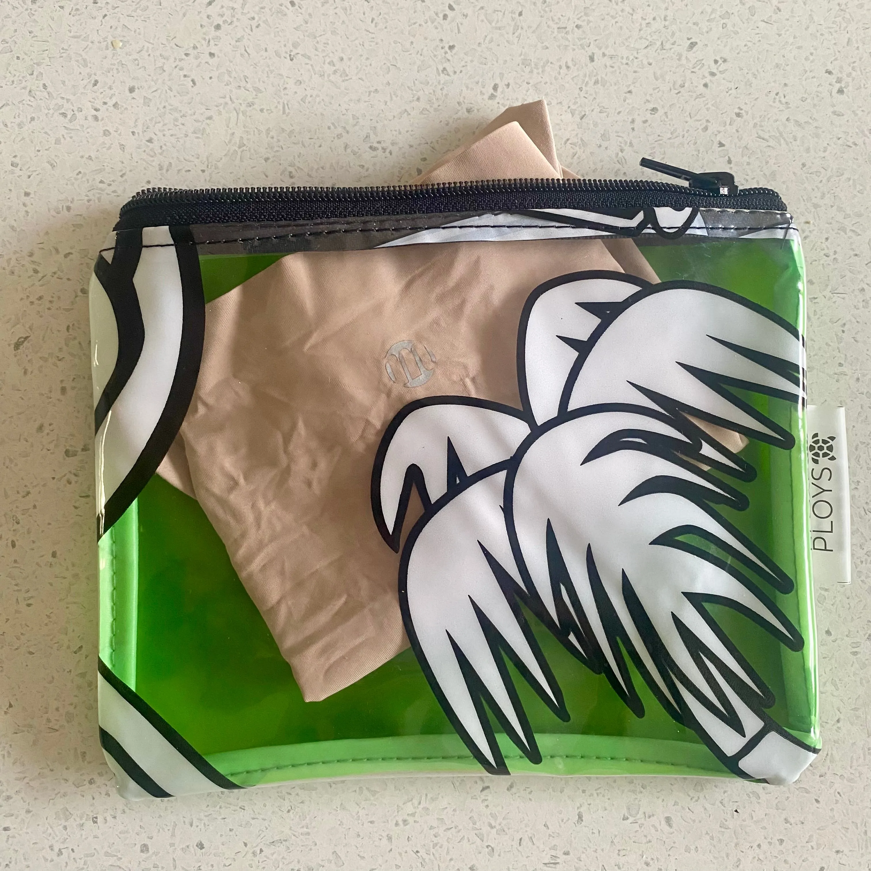 Wet Bag Small, Zippered Pouch, Square Purse - ex inflatables - variety of colours