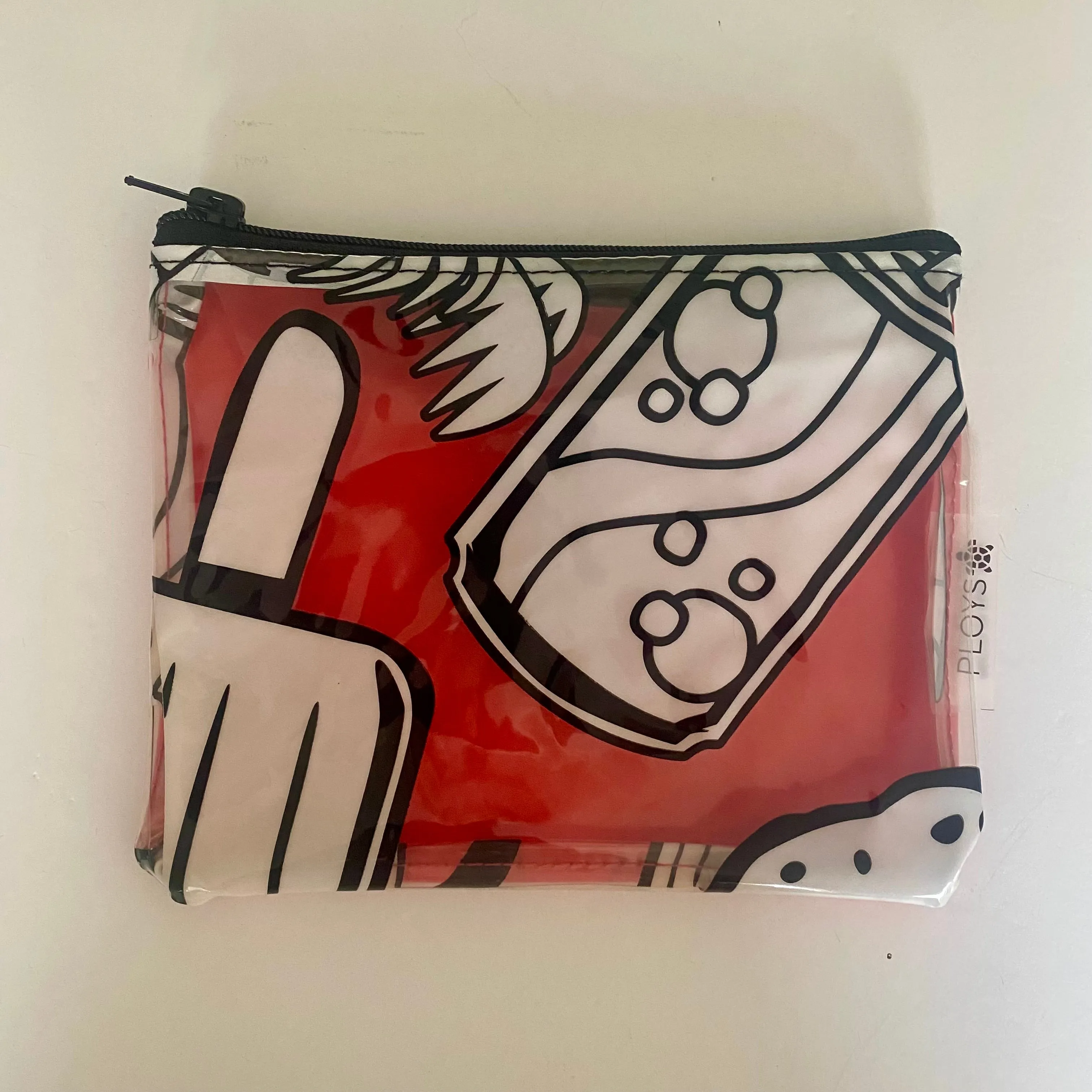 Wet Bag Small, Zippered Pouch, Square Purse - ex inflatables - variety of colours