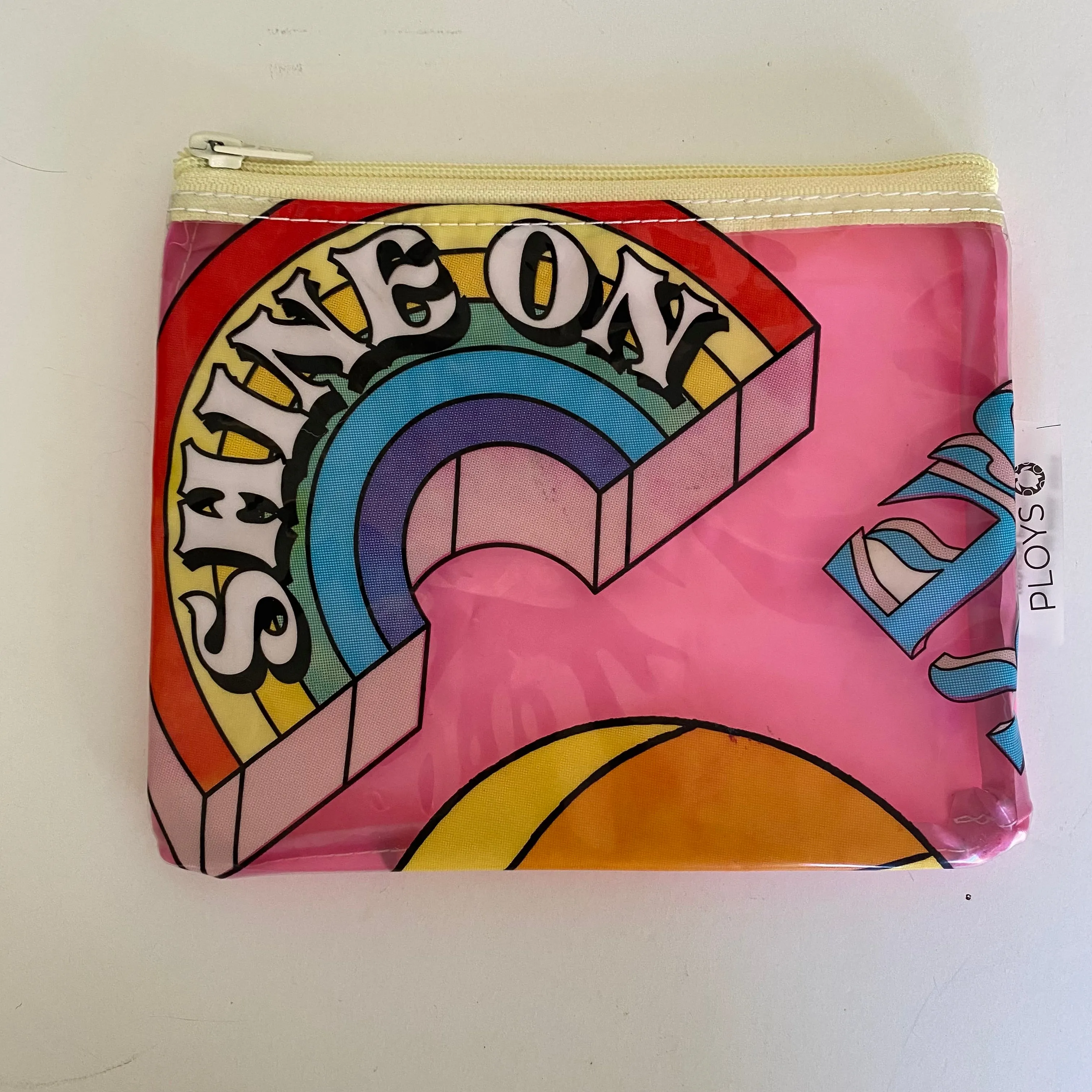 Wet Bag Small, Zippered Pouch, Square Purse - ex inflatables - variety of colours