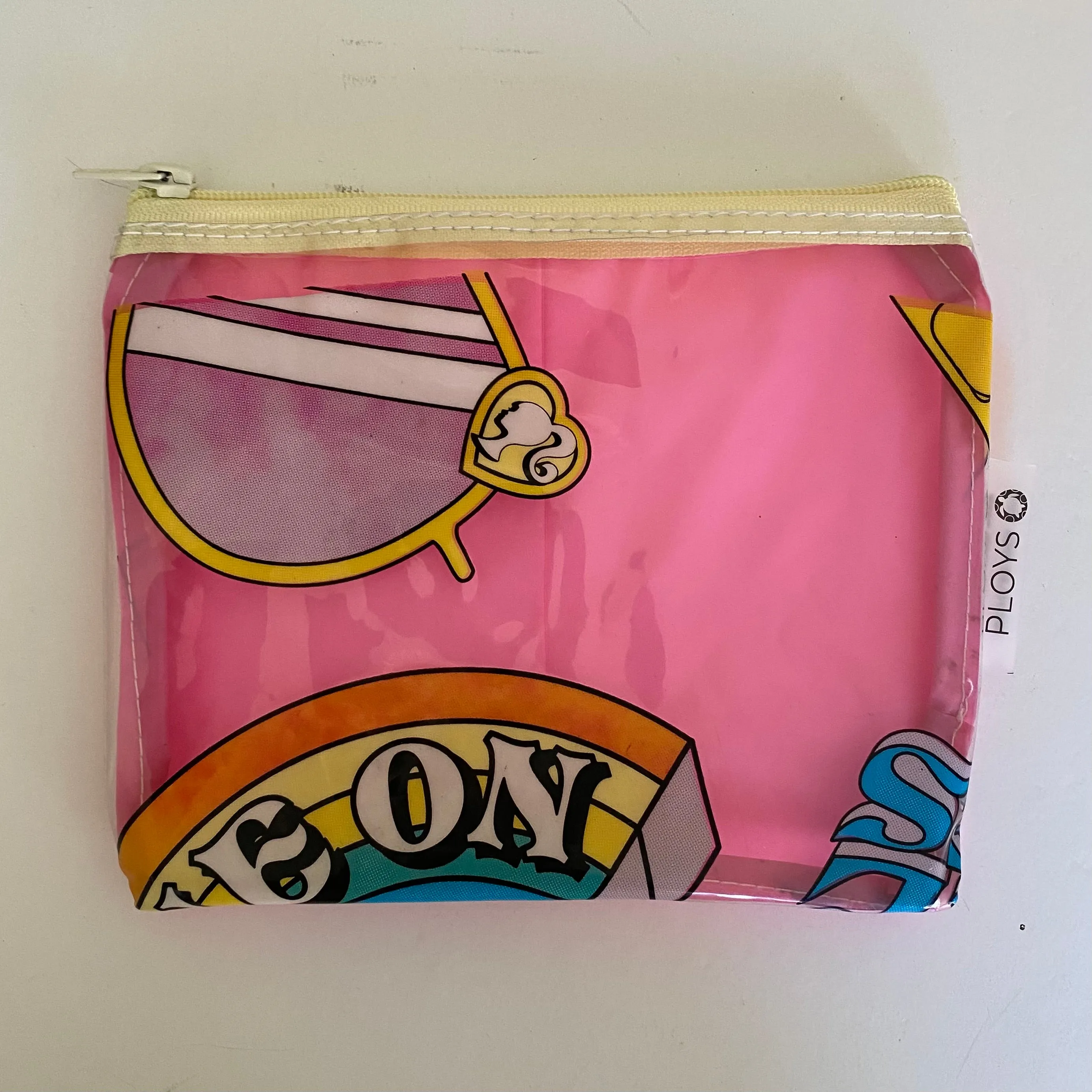 Wet Bag Small, Zippered Pouch, Square Purse - ex inflatables - variety of colours