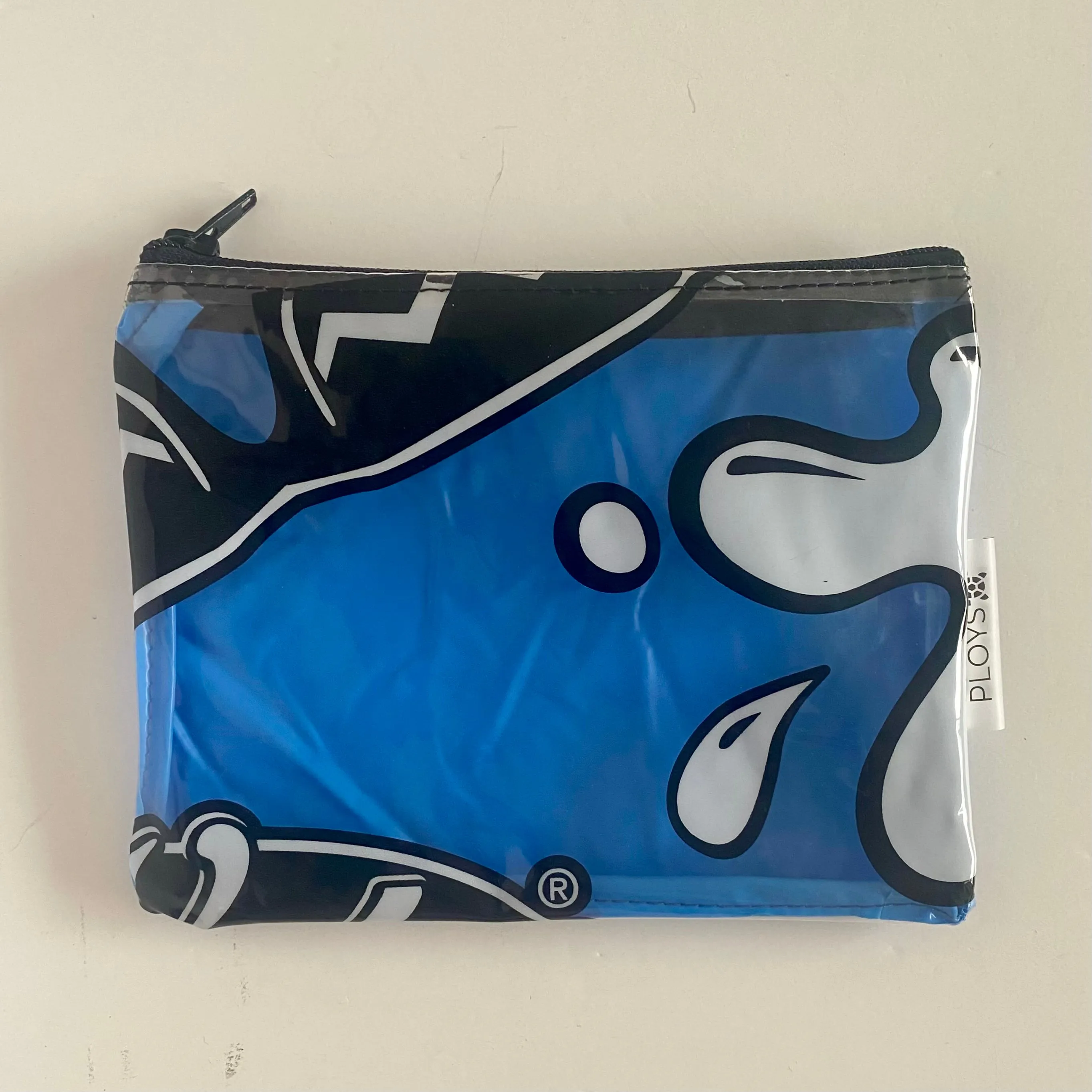Wet Bag Small, Zippered Pouch, Square Purse - ex inflatables - variety of colours