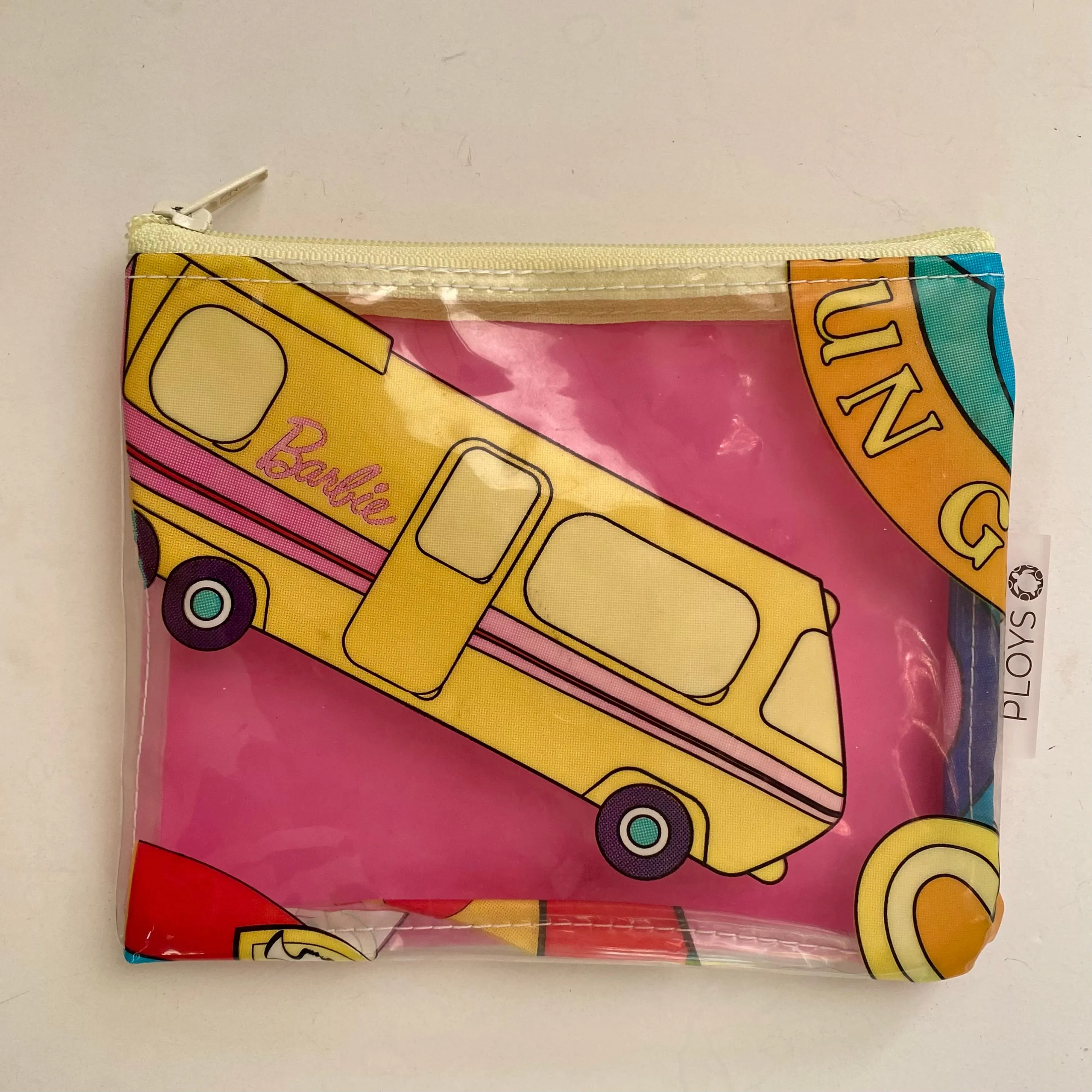 Wet Bag Small, Zippered Pouch, Square Purse - ex inflatables - variety of colours