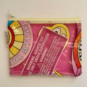 Wet Bag Small, Zippered Pouch, Square Purse - ex inflatables - variety of colours