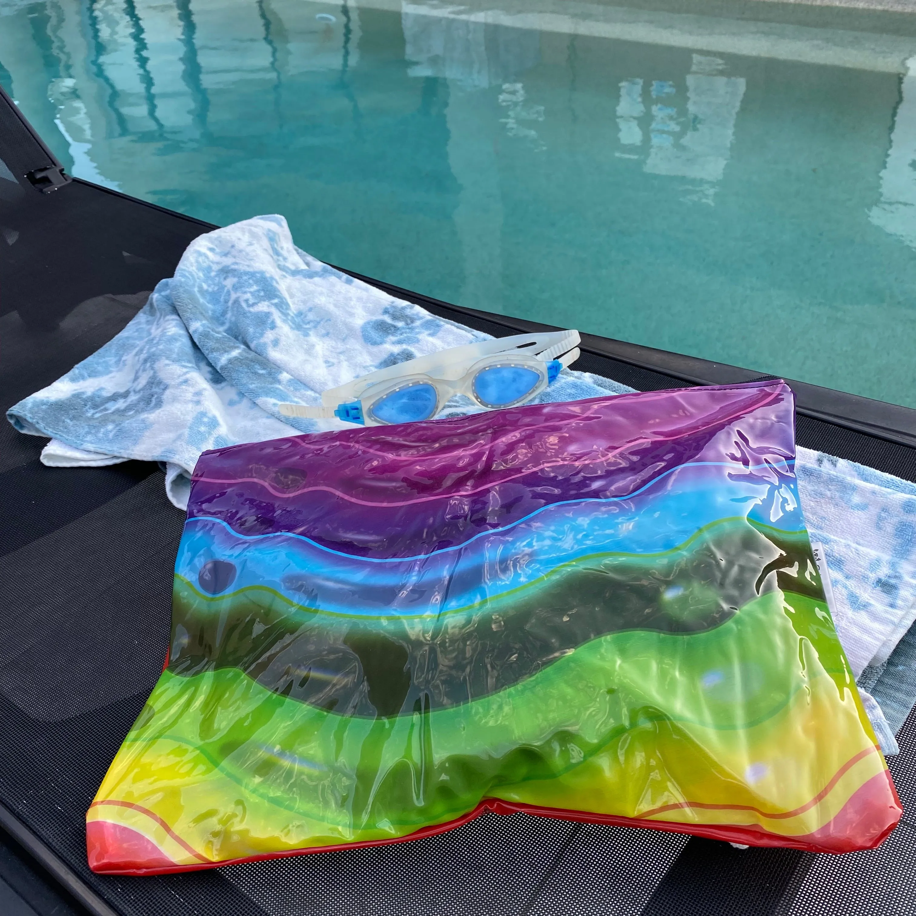 WetBag Large, Drybag, Swim Bag, Book Bag,  - ex inflatables - variety of colours
