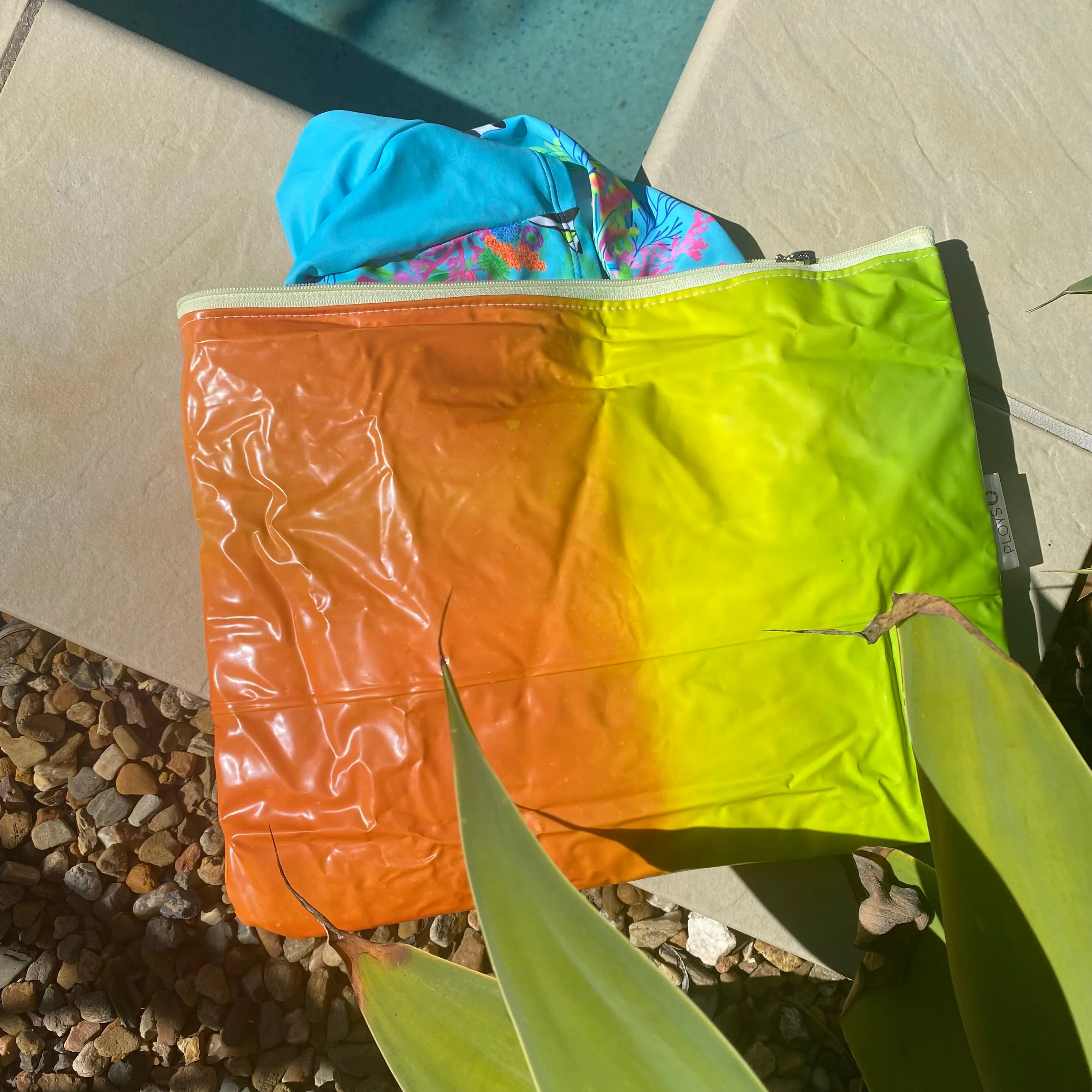 WetBag Large, Drybag, Swim Bag, Book Bag,  - ex inflatables - variety of colours