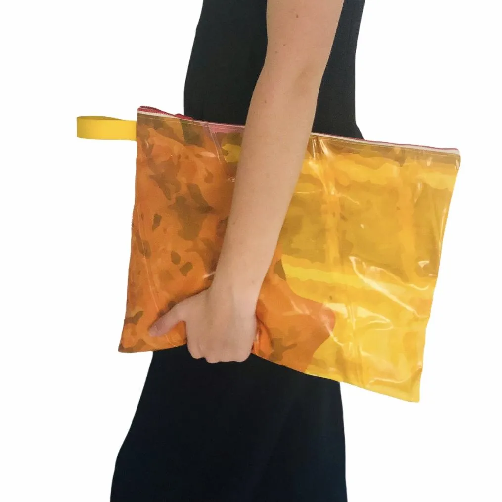 WetBag Large, Drybag, Swim Bag, Book Bag,  - ex inflatables - variety of colours