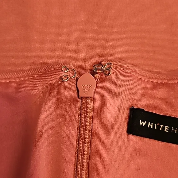 White House Black Market sz10 pink dress