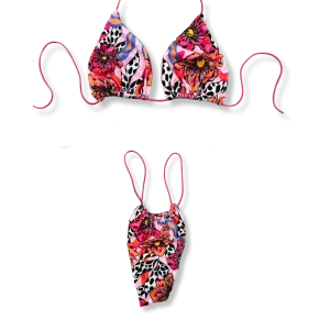 Wild Orchid String Bikini
