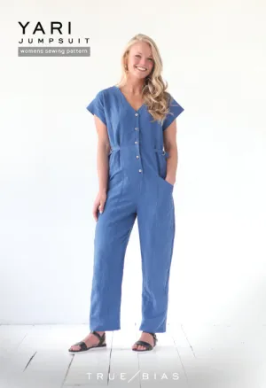Yari Jumpsuit Pattern -- True Bias Patterns